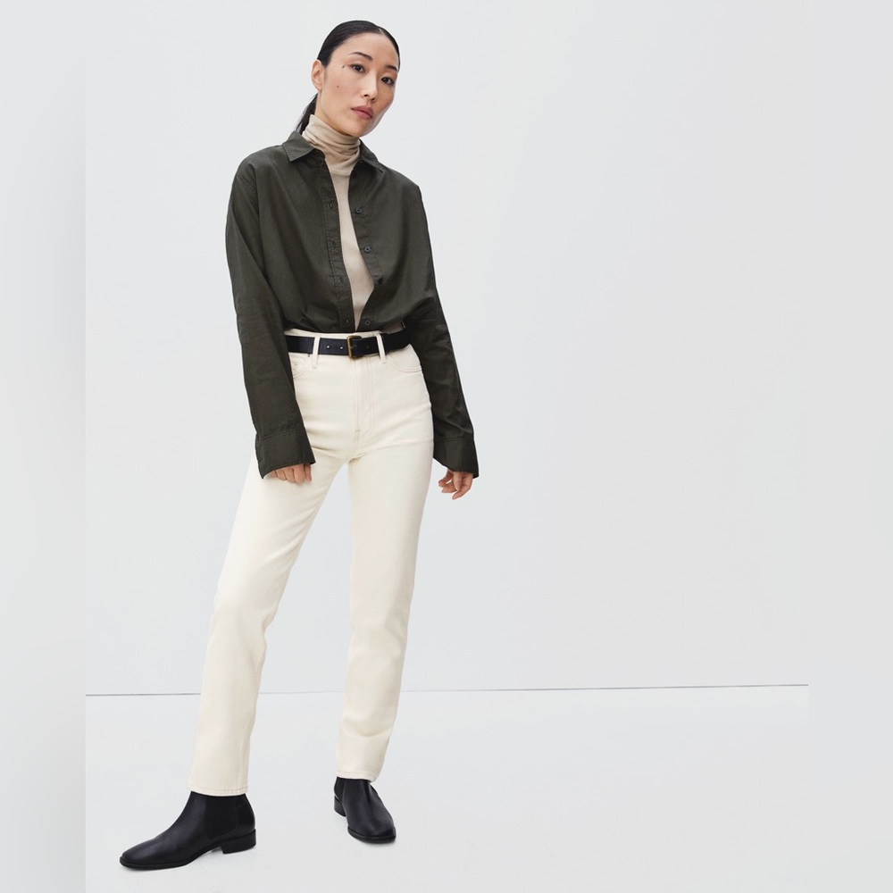 Everlane Curvy Cheeky Jean Organic Cotton